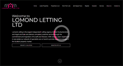 Desktop Screenshot of lomondletting.com